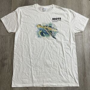 MOTE Marine Laboratory & Aquarium T Shirt Sea Turtle Size XL New